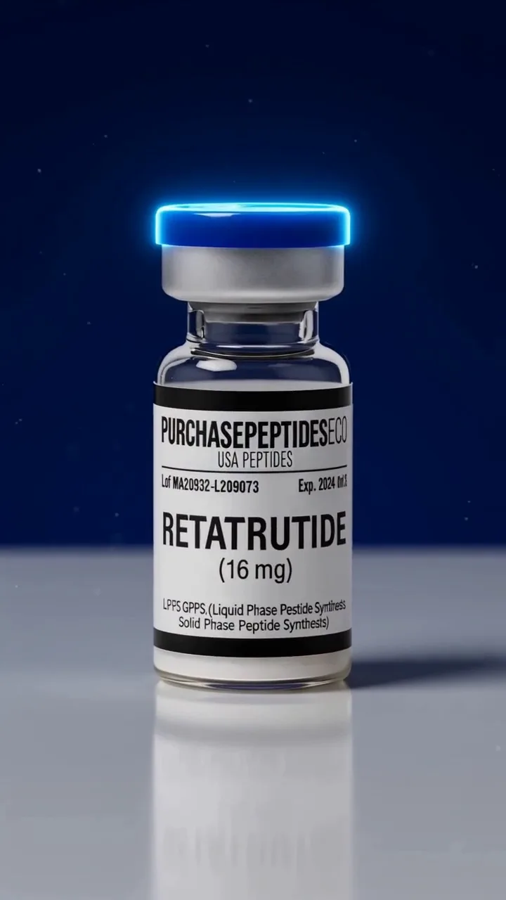Peptide Vial, concept, pharma packaging