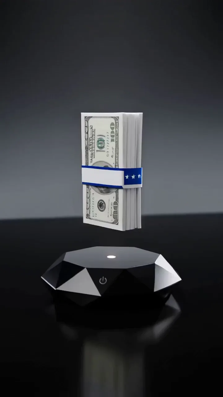 Levitating Display, concept, desk gadget